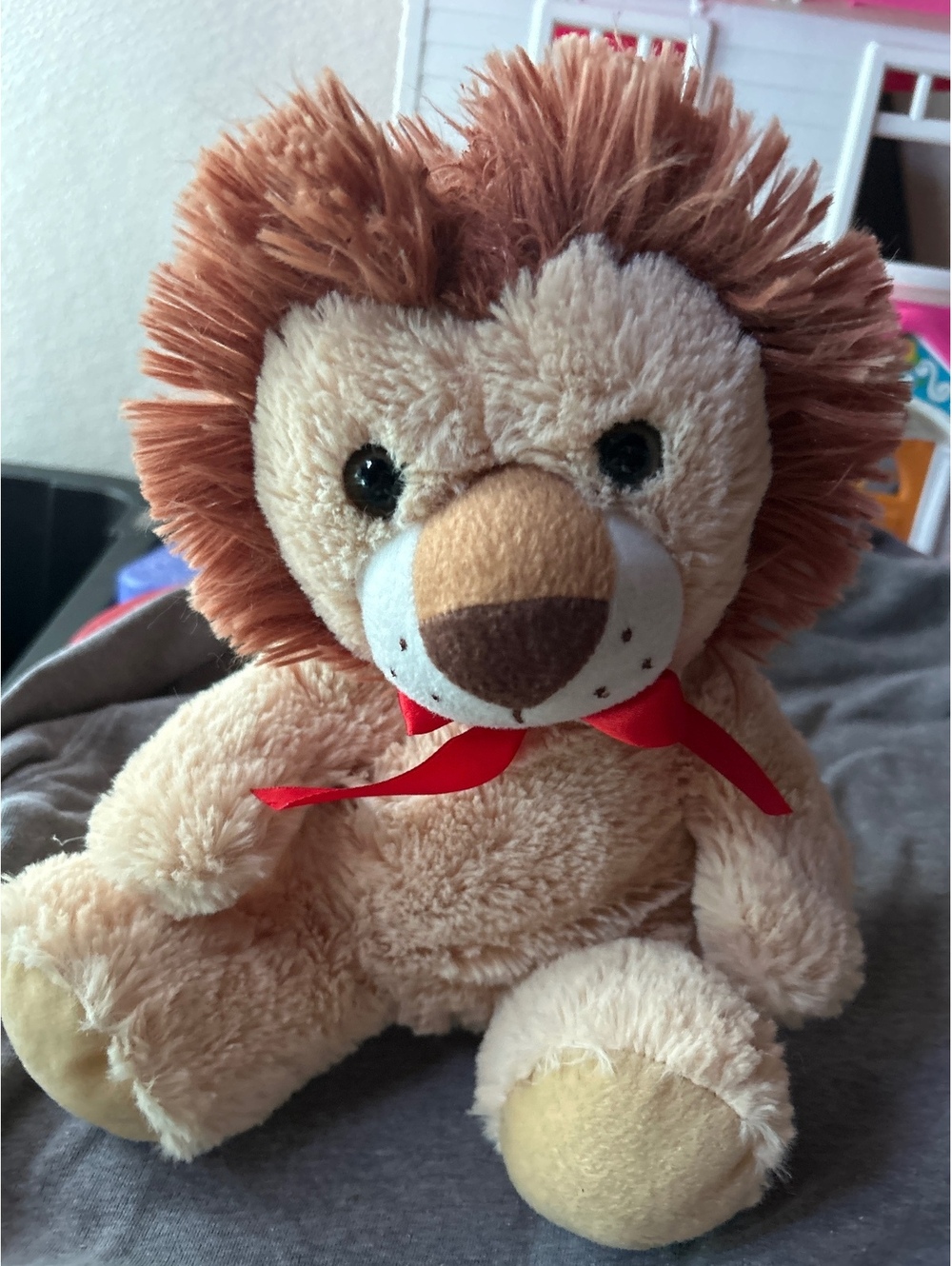 Lion plushie